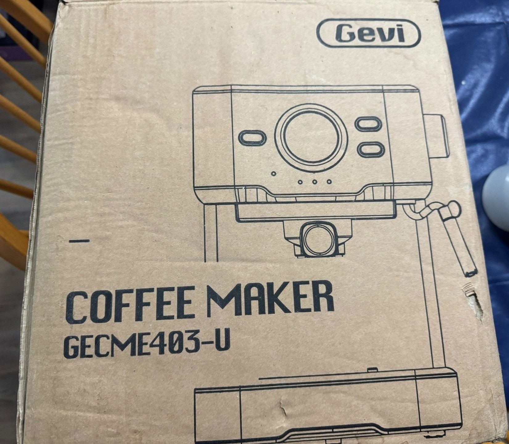 Gevi Coffee Maker GECME403-U 1