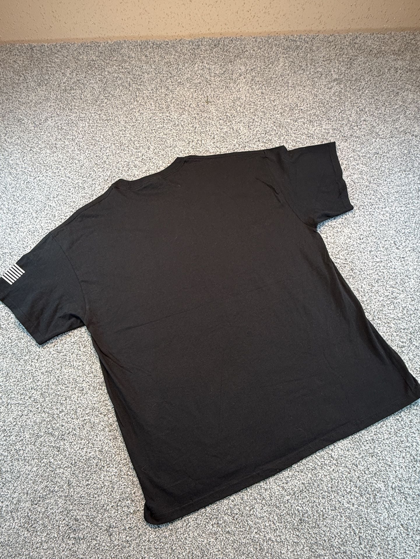 Port & Co. America 250 T-Shirt Men’s Size XL Black US Flag Graphic 9
