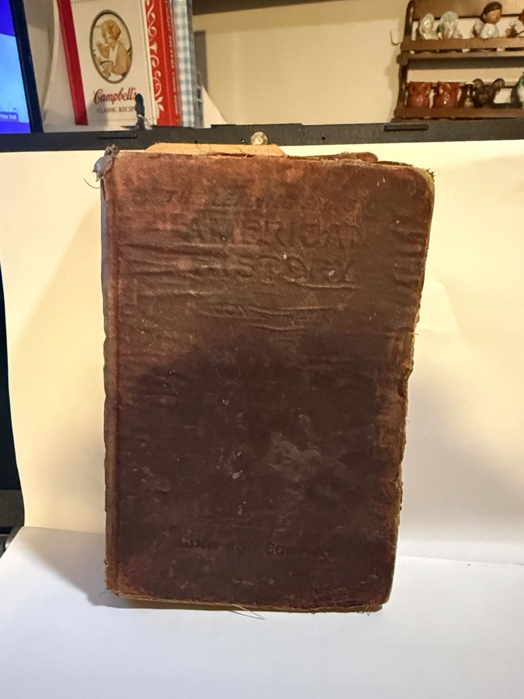 Ginn And Company The Leading Facts of American History Book what I found inside ASIS 1
