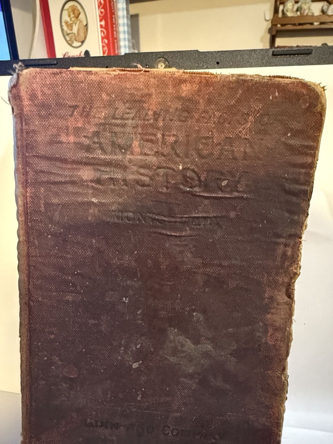 Ginn And Company The Leading Facts of American History Book what I found inside ASIS 2