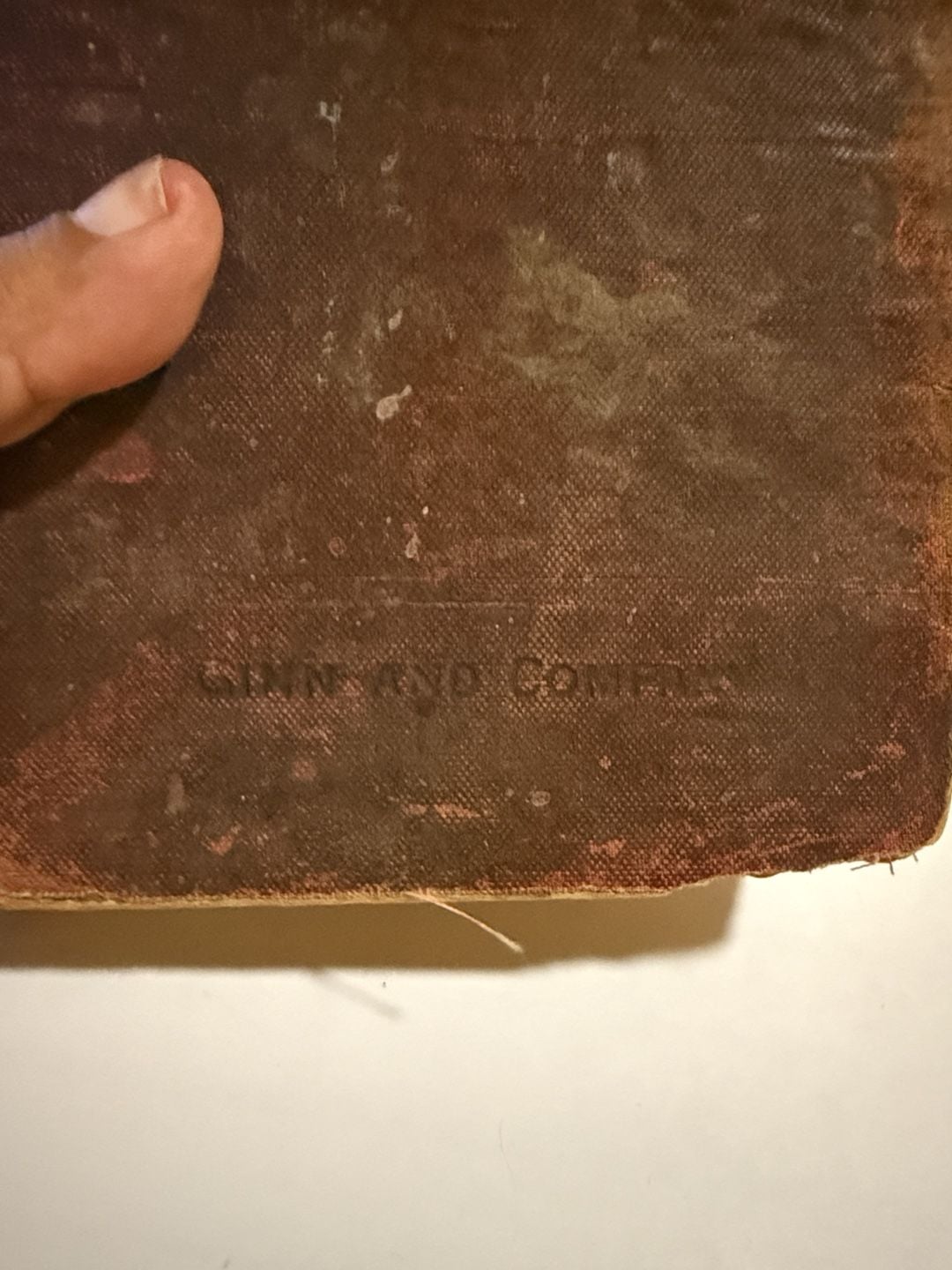 Ginn And Company The Leading Facts of American History Book what I found inside ASIS 3