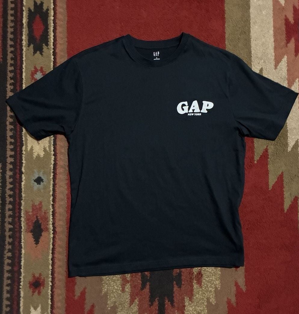 Gap New York Central Park T-Shirt Size XL Black Graphic Tee 2