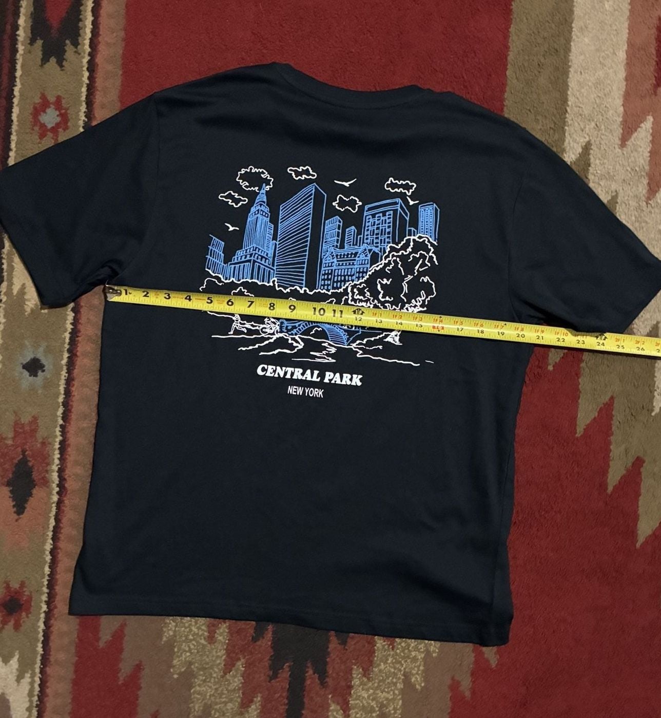 Gap New York Central Park T-Shirt Size XL Black Graphic Tee 7