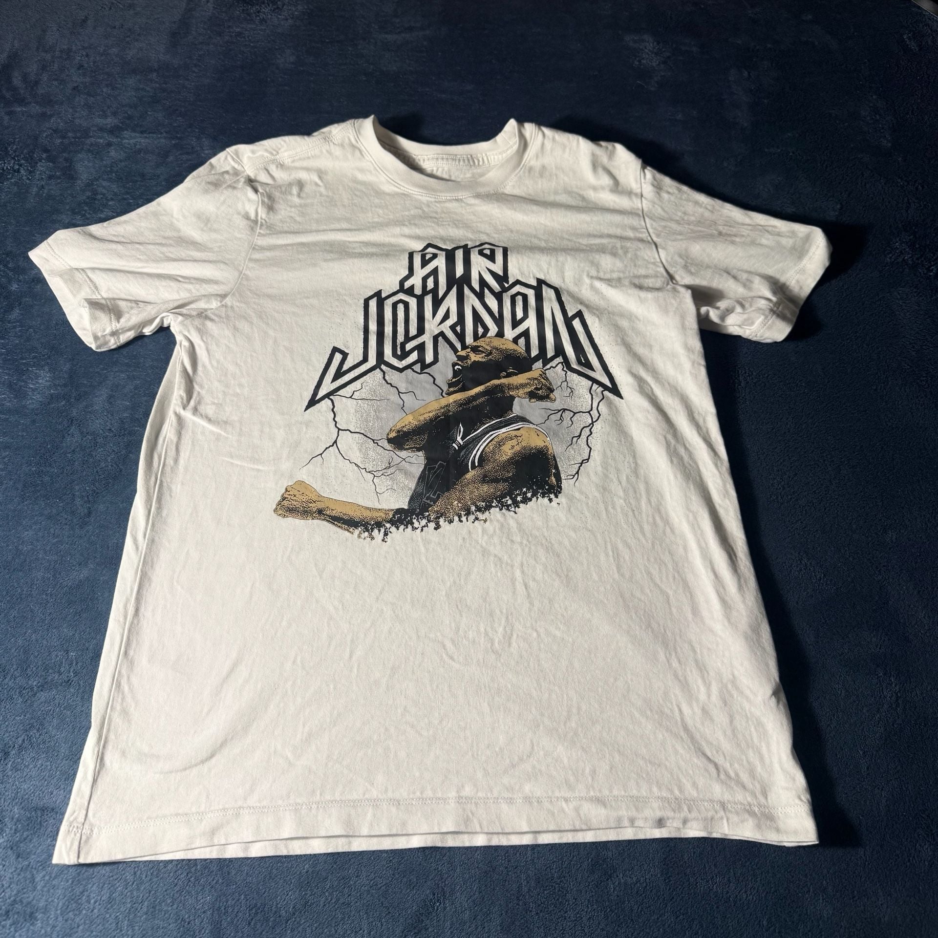 Nike Air Jordan Graphic T-Shirt White 2