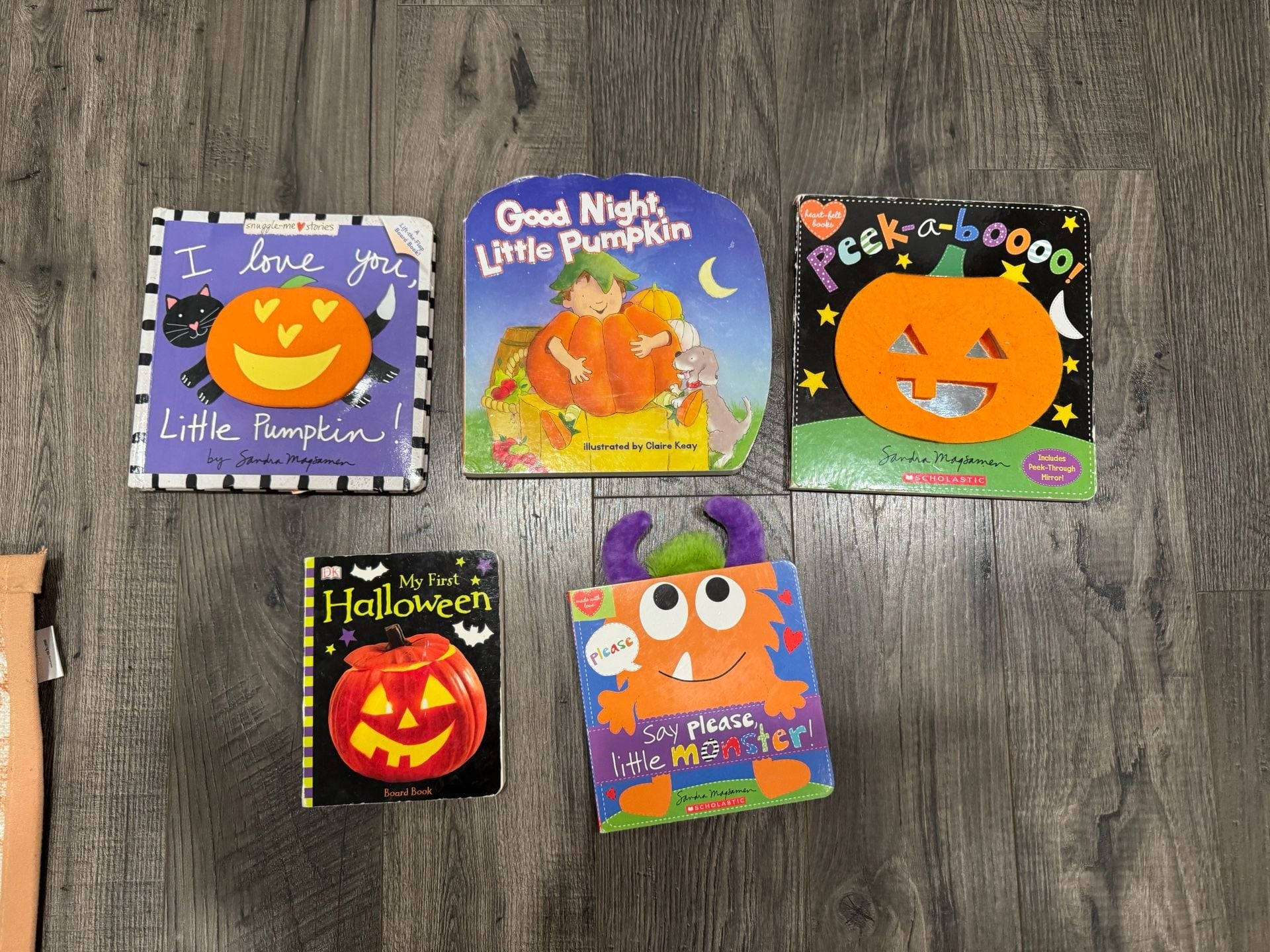 Lot of 5 Halloween Children’s Board Books 1