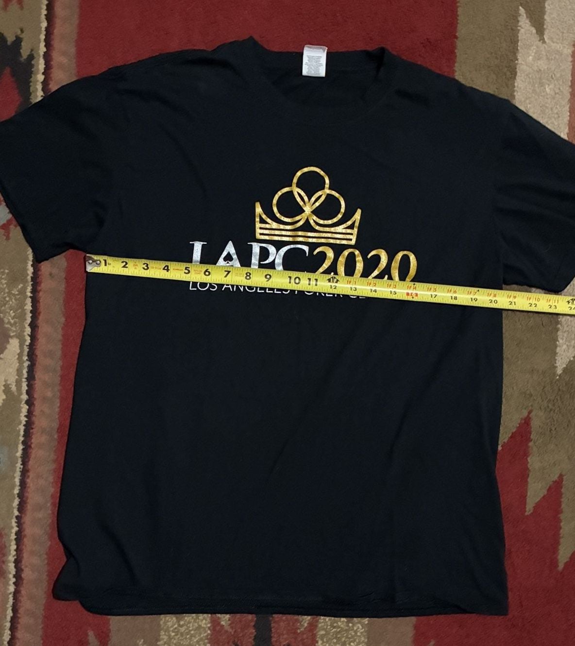 LAPC 2020 Los Angeles Poker Classic T-Shirt Size XL Black 5