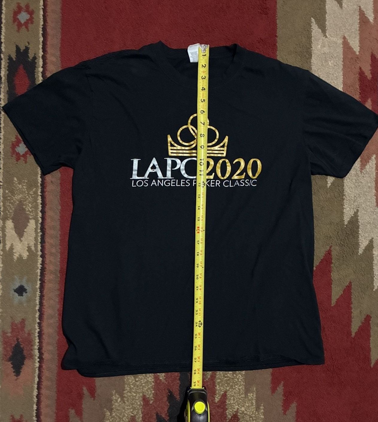 LAPC 2020 Los Angeles Poker Classic T-Shirt Size XL Black 6