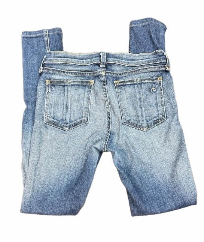 rag & bone Preston Skinny Jeans Size 26 Blue Denim 6
