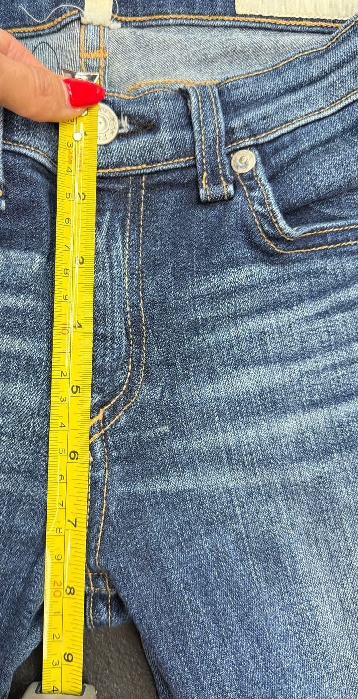 rag & bone Preston Skinny Jeans Size 26 Blue Denim 8