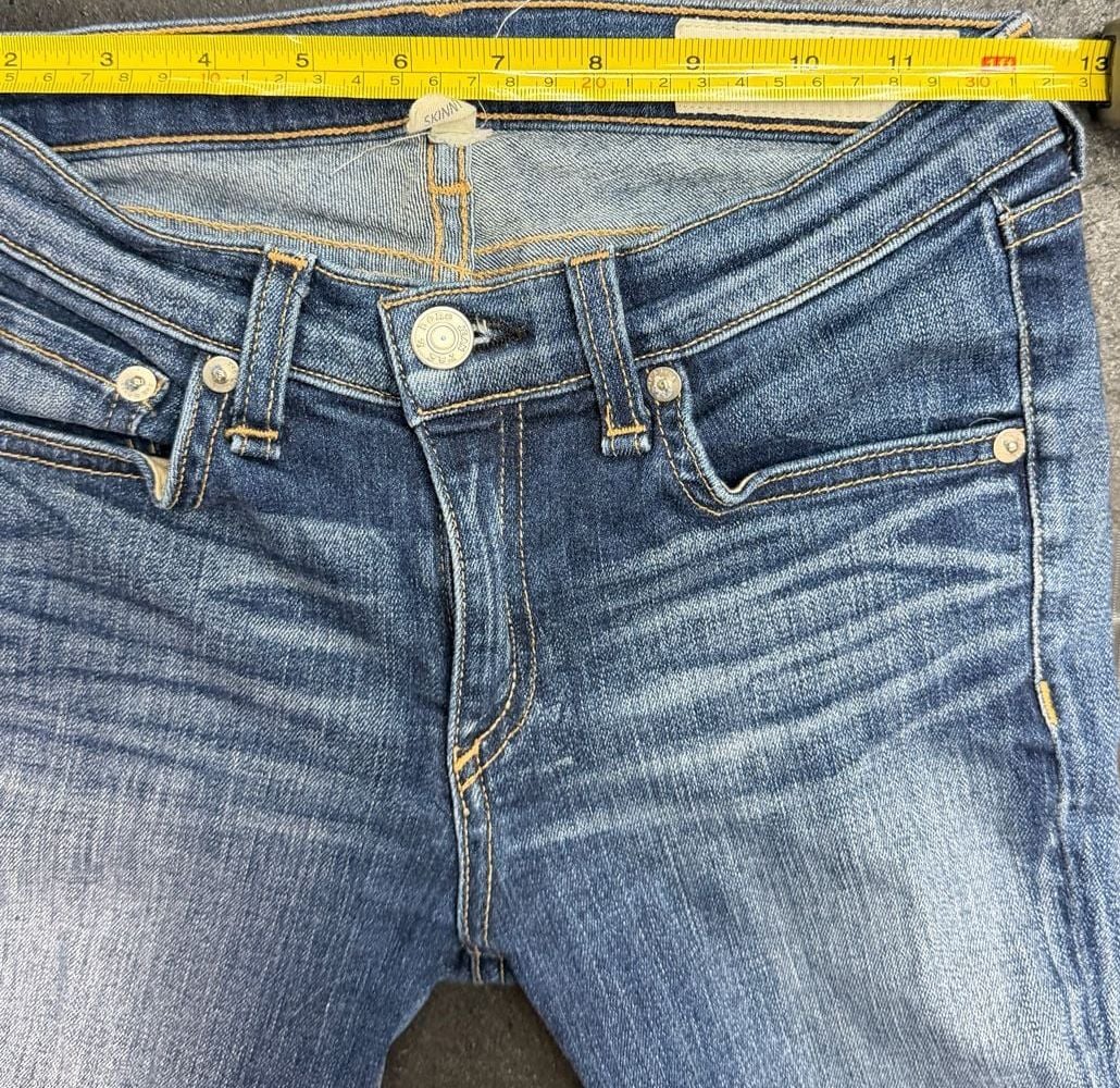 rag & bone Preston Skinny Jeans Size 26 Blue Denim 7
