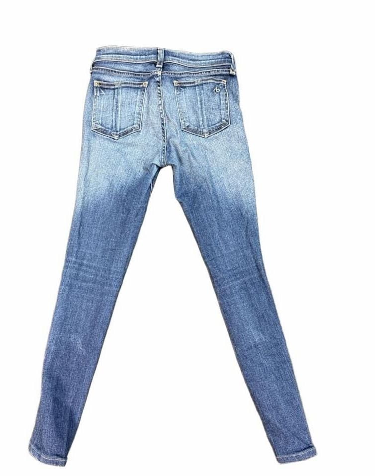 rag & bone Preston Skinny Jeans Size 26 Blue Denim 10