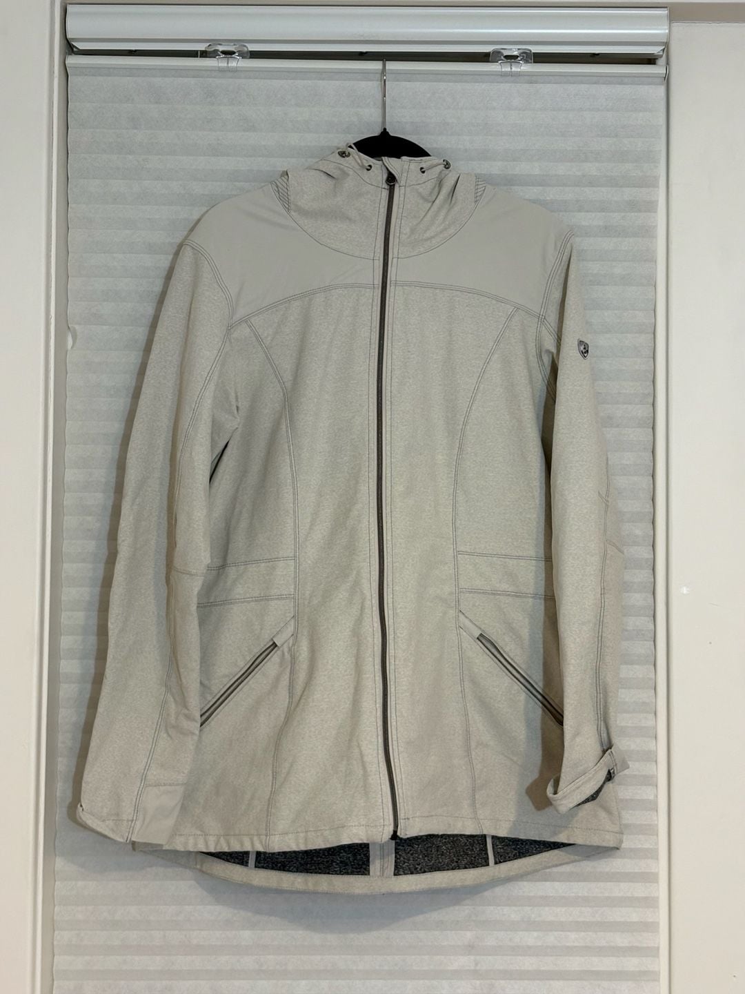 Kuhl Full Zip Hooded Jacket Beige 2