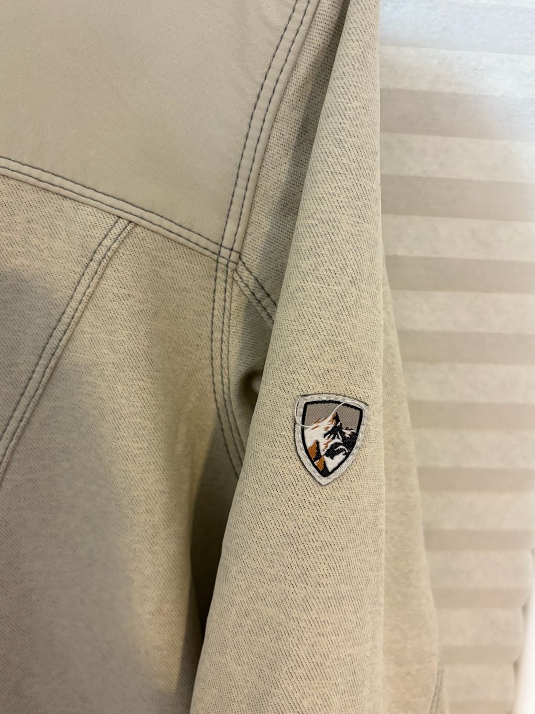 Kuhl Full Zip Hooded Jacket Beige 3