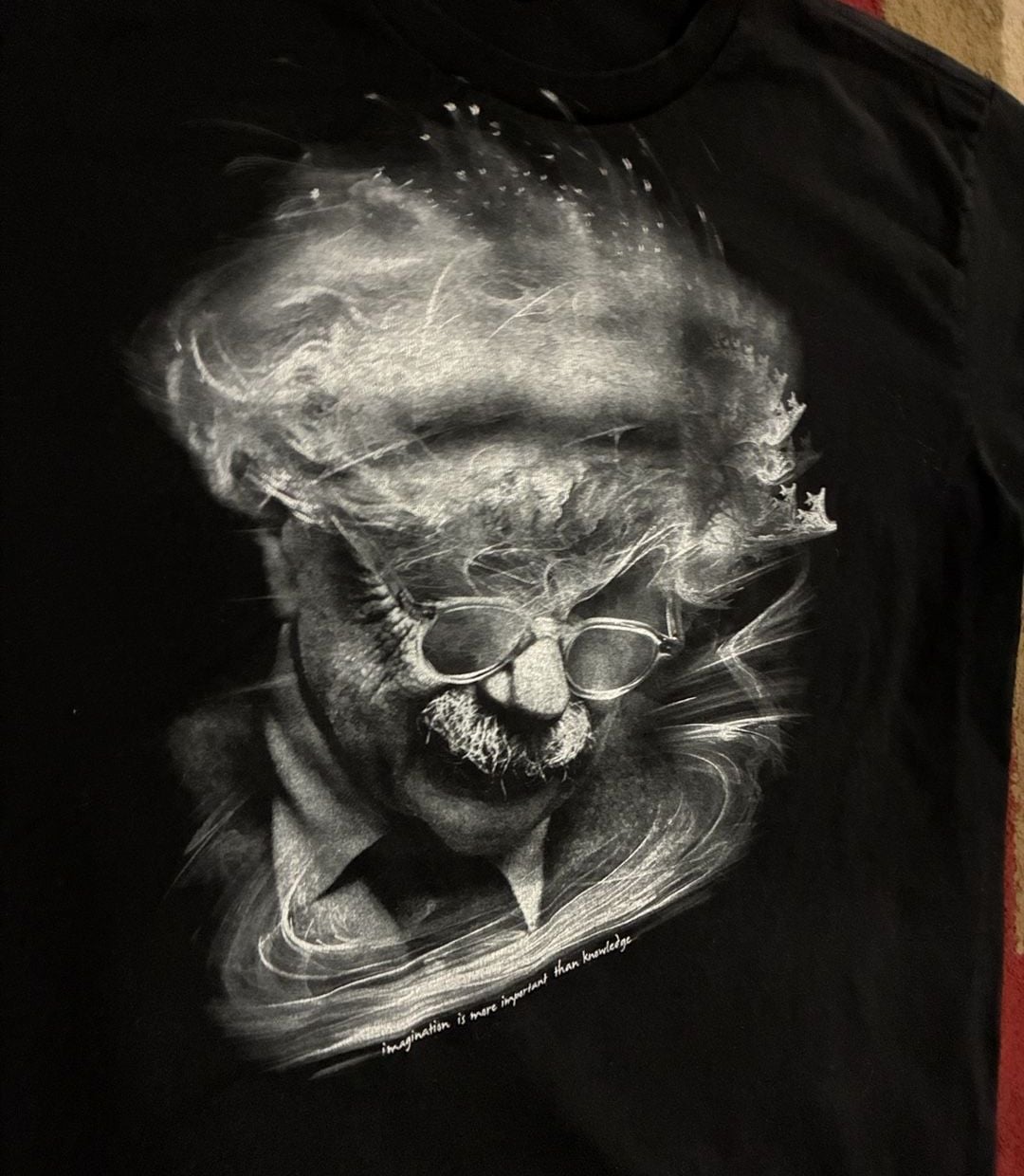 Imaginary Foundation Albert Einstein T-Shirt Size L Black 3