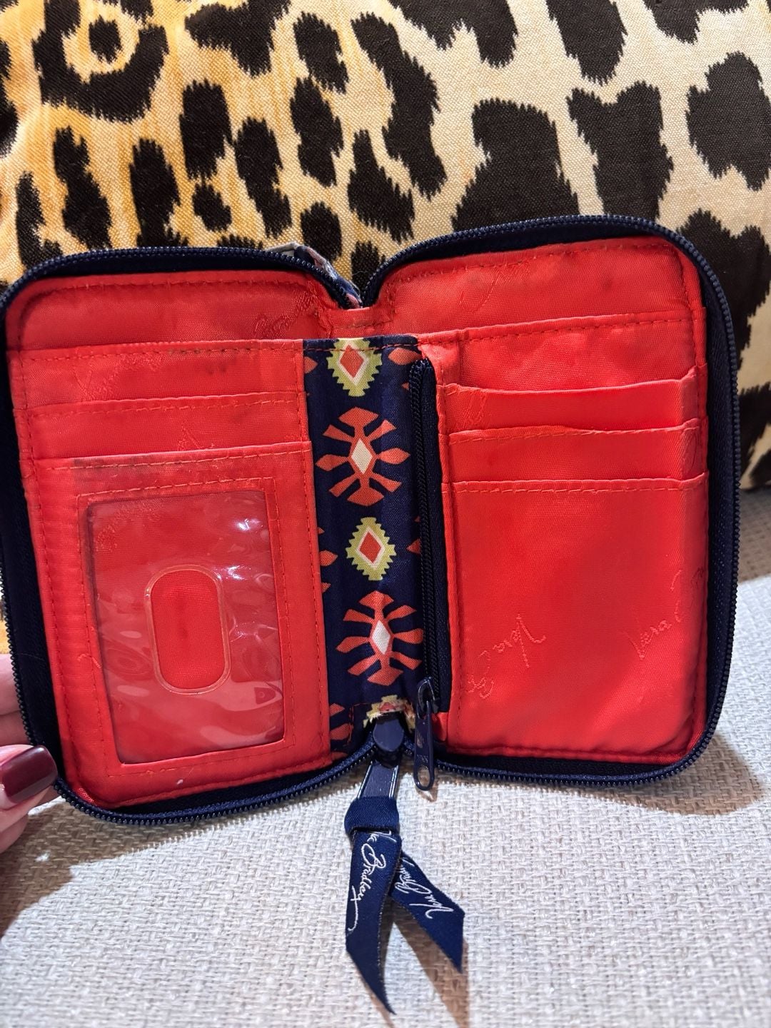Vera Bradley Quilted Cotton Smartphone Wristlet Wallet 5