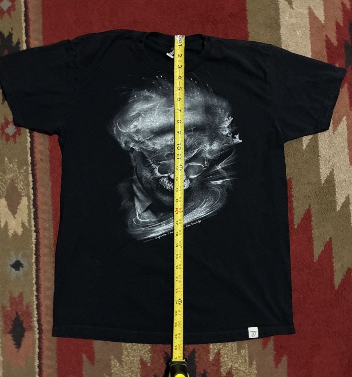 Imaginary Foundation Albert Einstein T-Shirt Size L Black 7