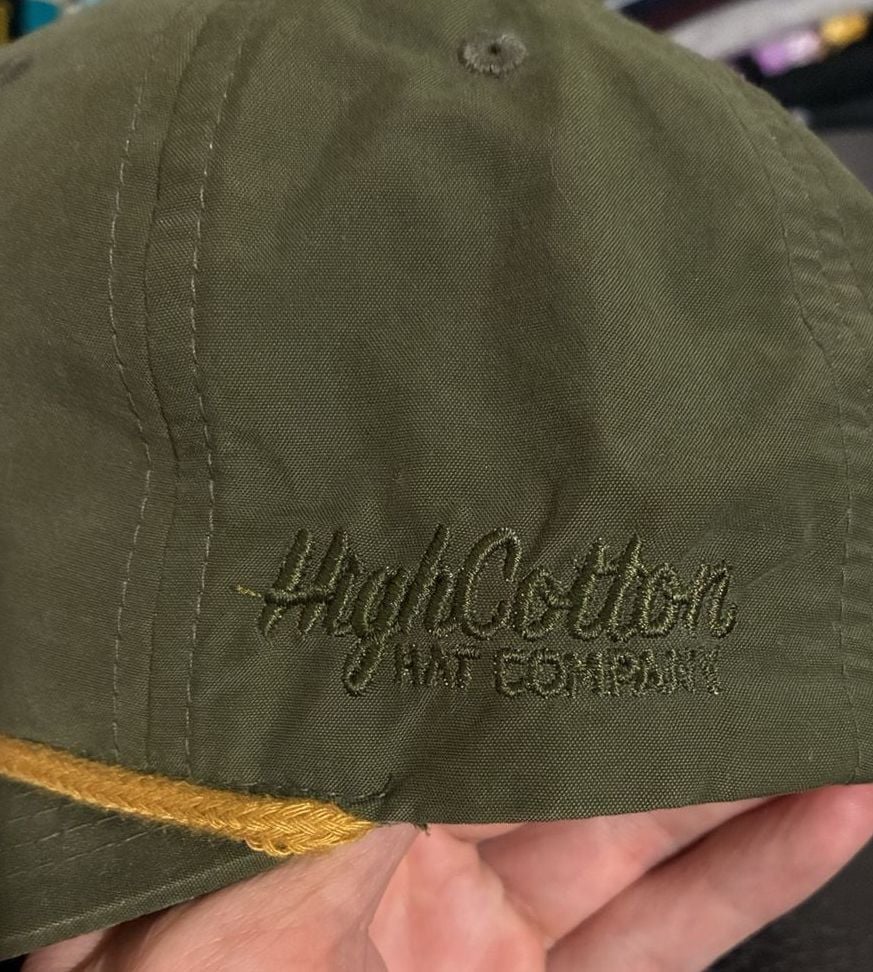 Richardson Outdoor High Cotton USA Hat Cap Green Snapback 7
