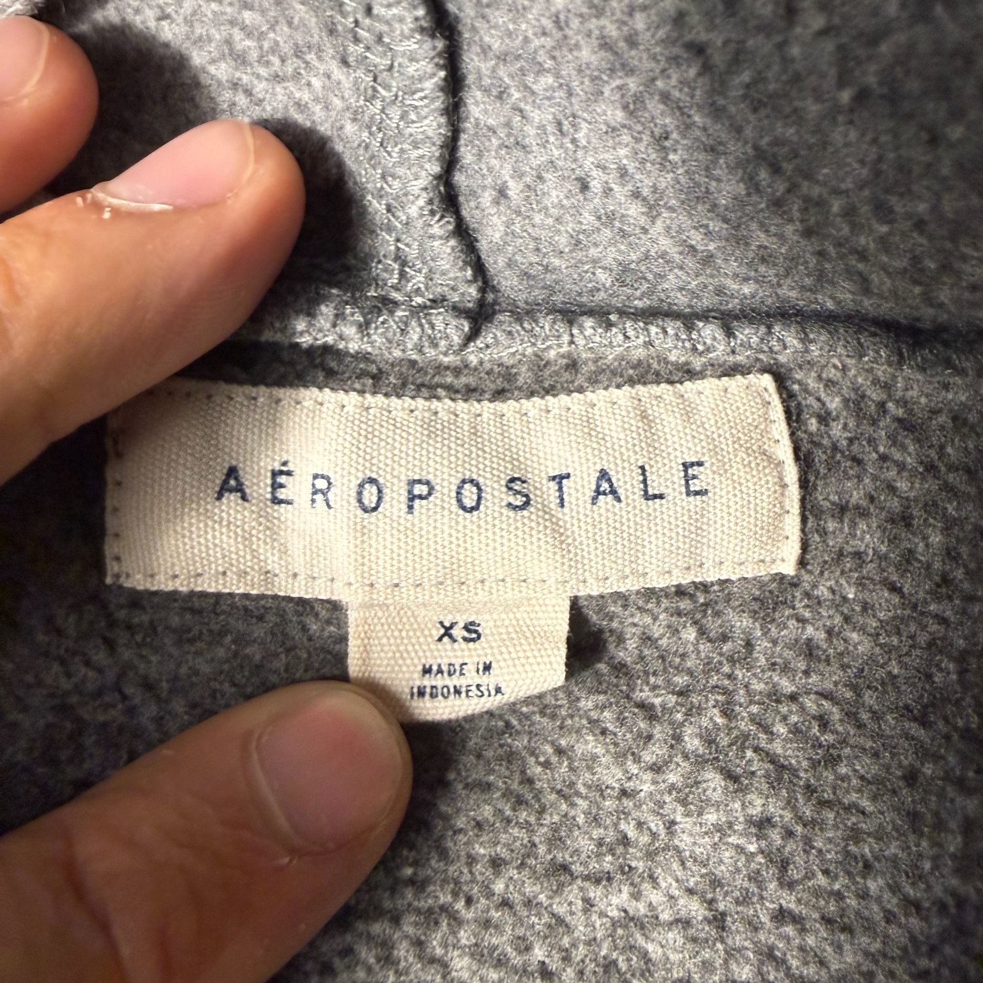 Aeropostale Hoodie Gray Pullover 3