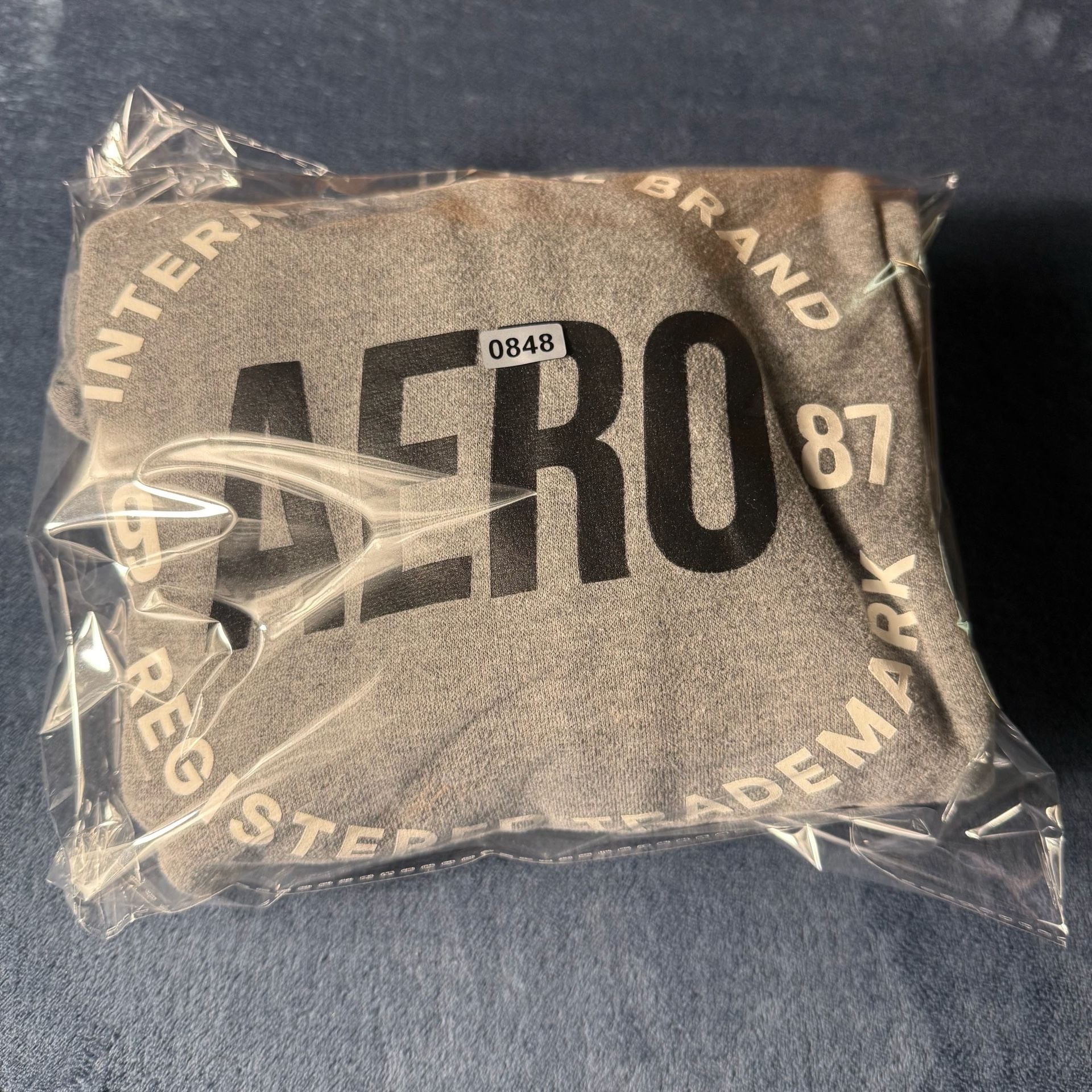 Aeropostale Hoodie Gray Pullover 5