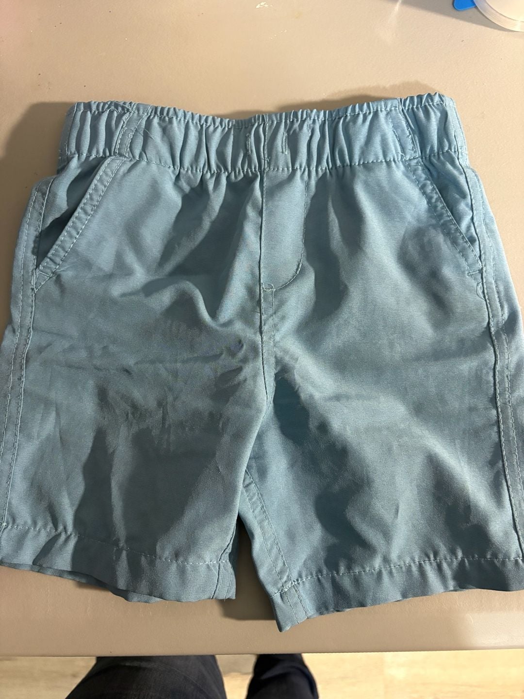 Eddie Bauer Kids Shorts Size 4T Blue Pull-On Elastic Waist 2