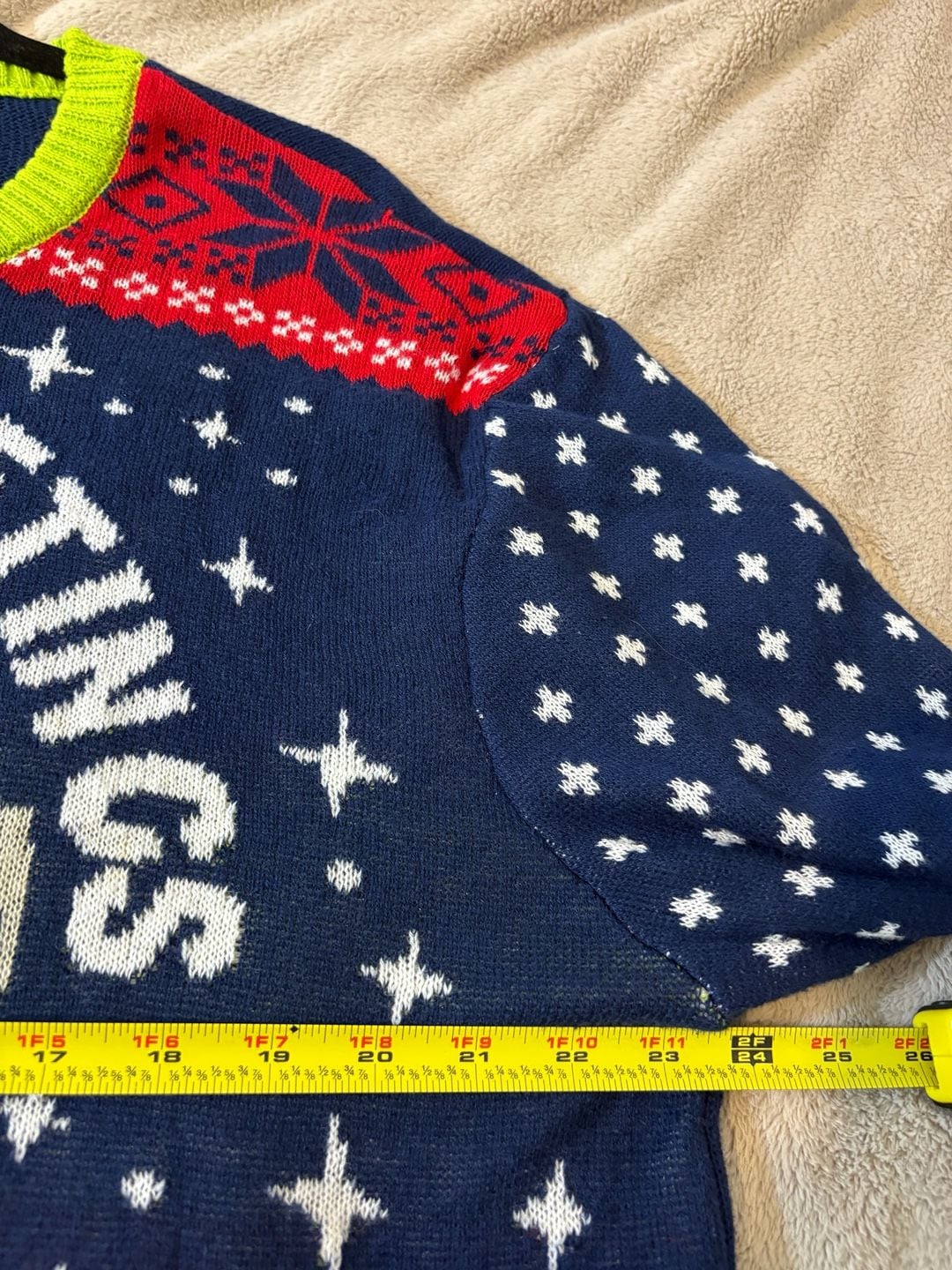 Star Wars Ugly Christmas Sweater Size 2XL Galaxy's Greetings Grogu 5