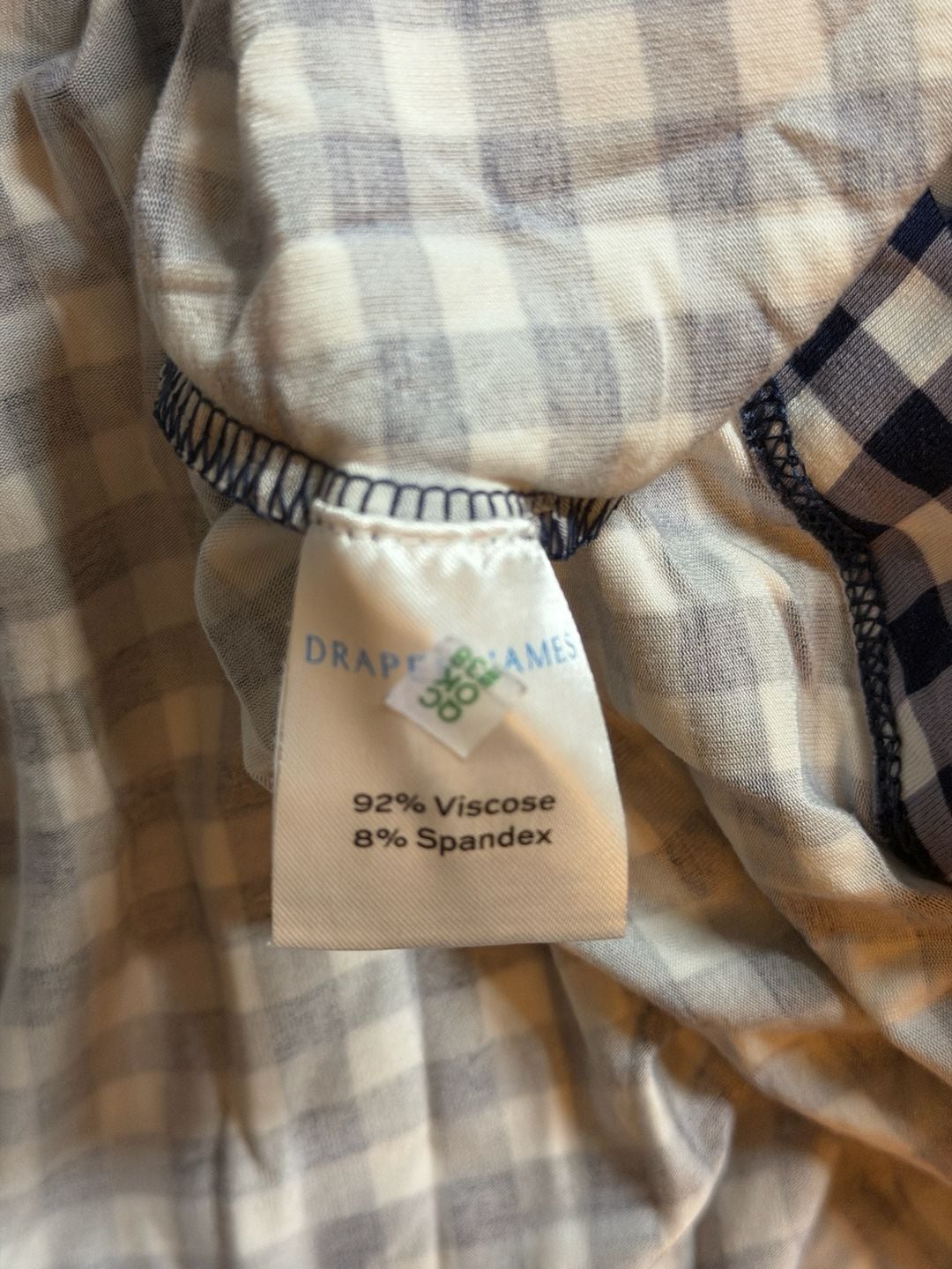 Draper James Midi Dress Size L Blue  New  8