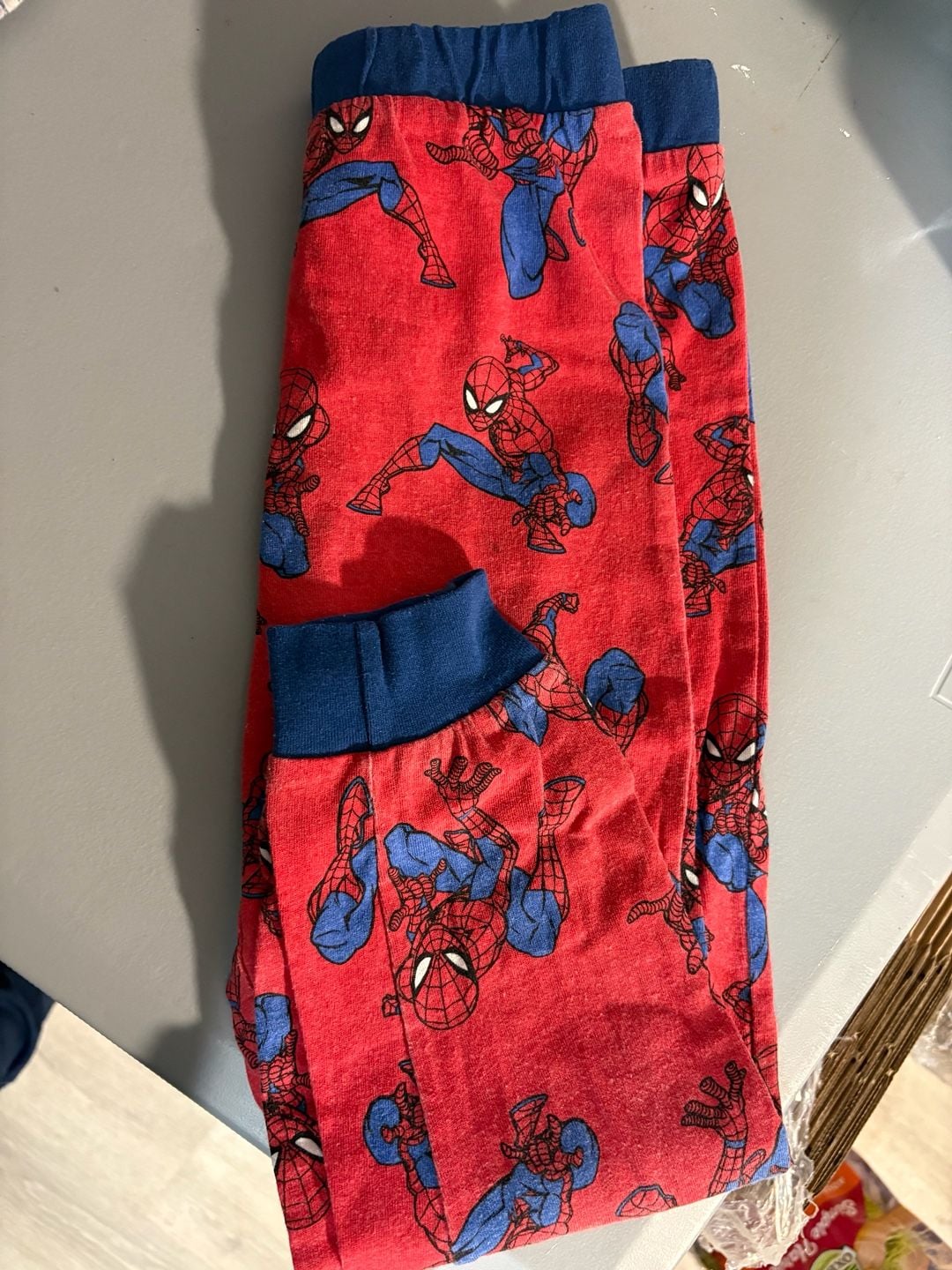 Spider-Man Pajama Pants Size 5 Red Blue 1
