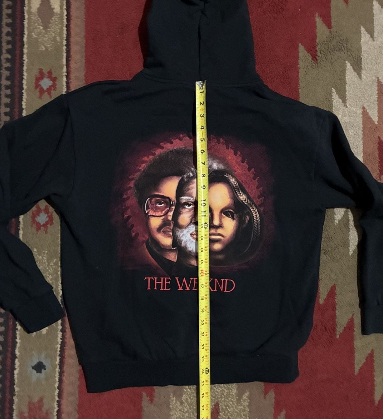 Universal Studios Halloween Horror Nights The Weeknd Hoodie Size Medium 8