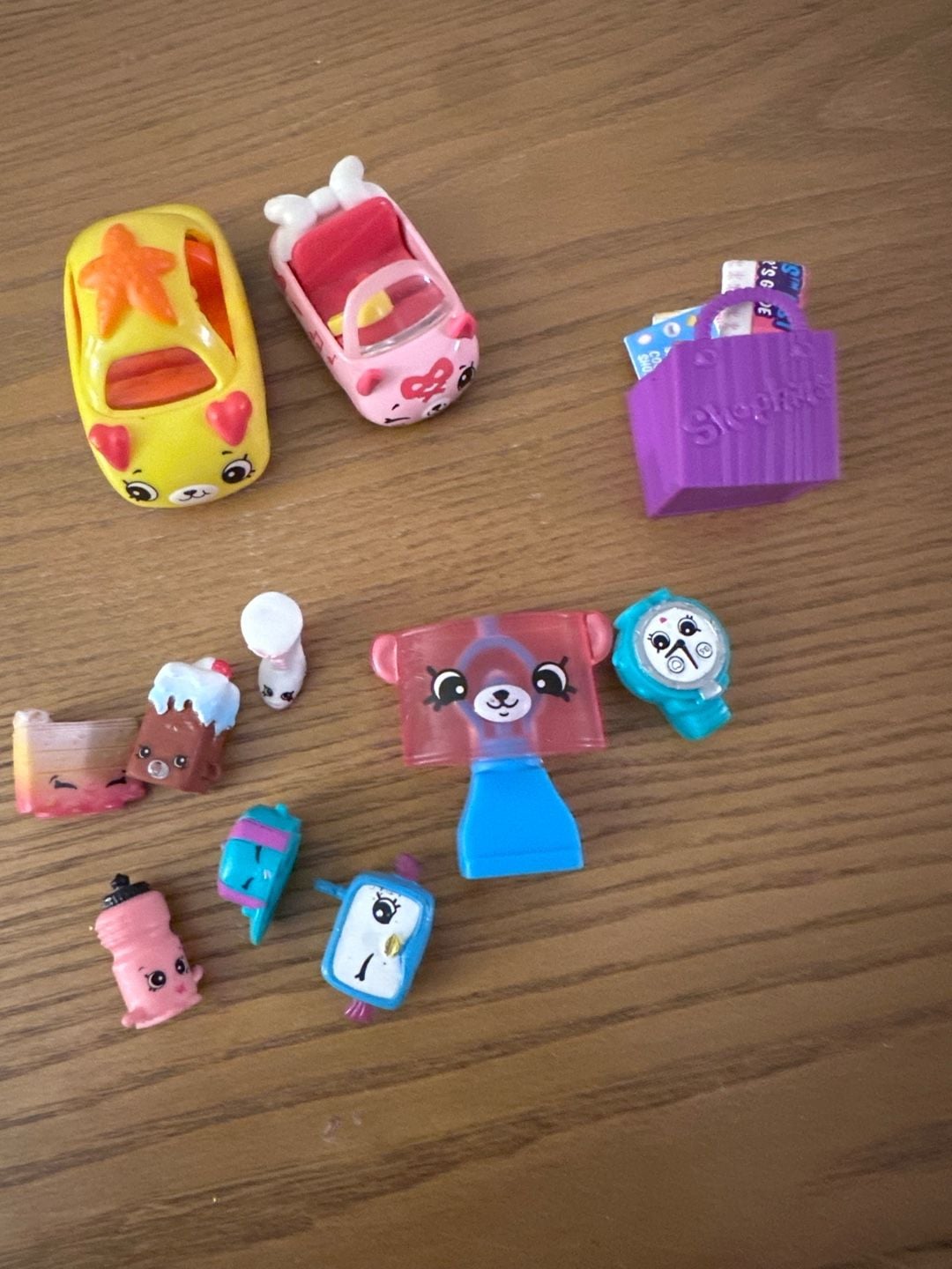 Shopkins Cutie Cars And Mystery Figures Lot 1