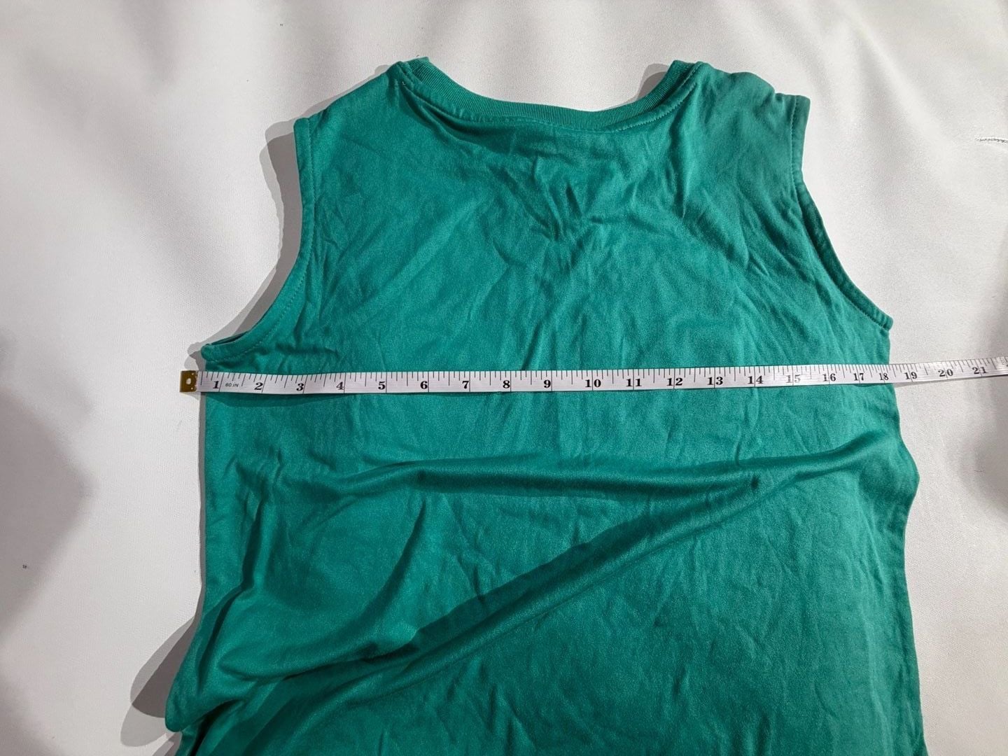 Cat & Jack Boys Green Dinosaur Sleeveless Sleep Tank Top Size XL 7
