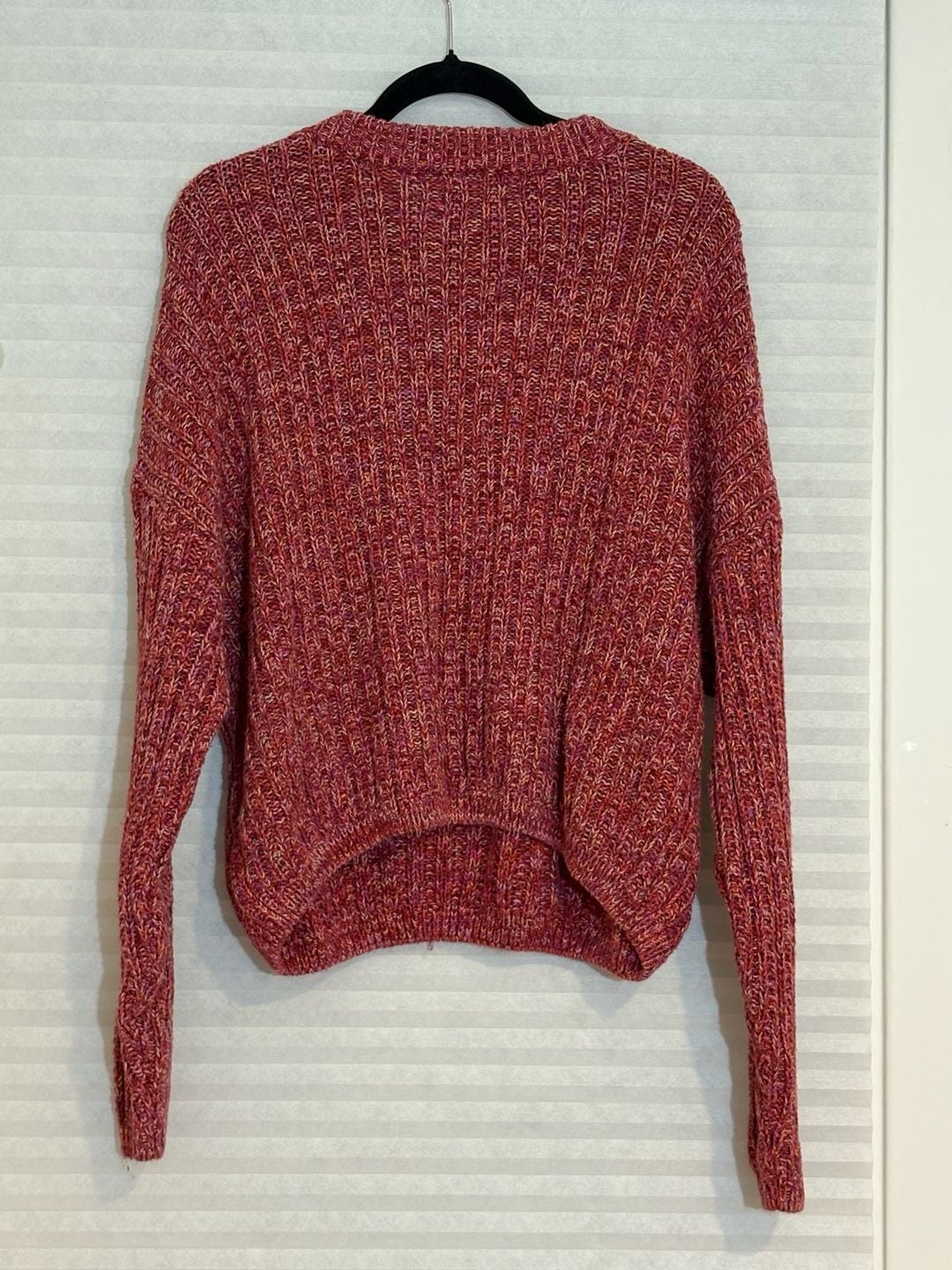 Universal Thread Chunky Knit Sweater Red 5