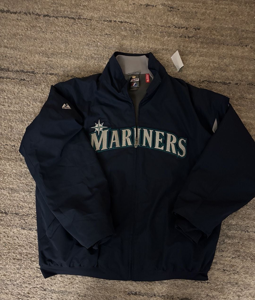 Majestic Seattle Mariners Therma Base Jacket Size XL 2