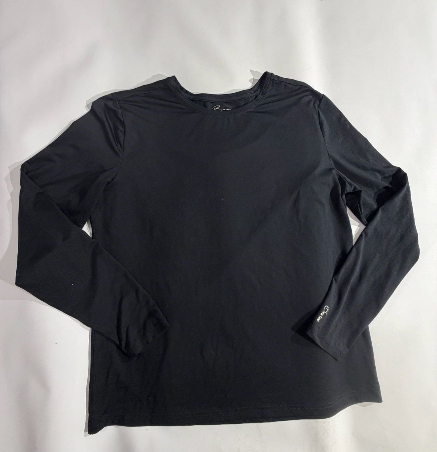 Maevn Bestee Black Long Sleeve Underscrub Shirt Size XL 2