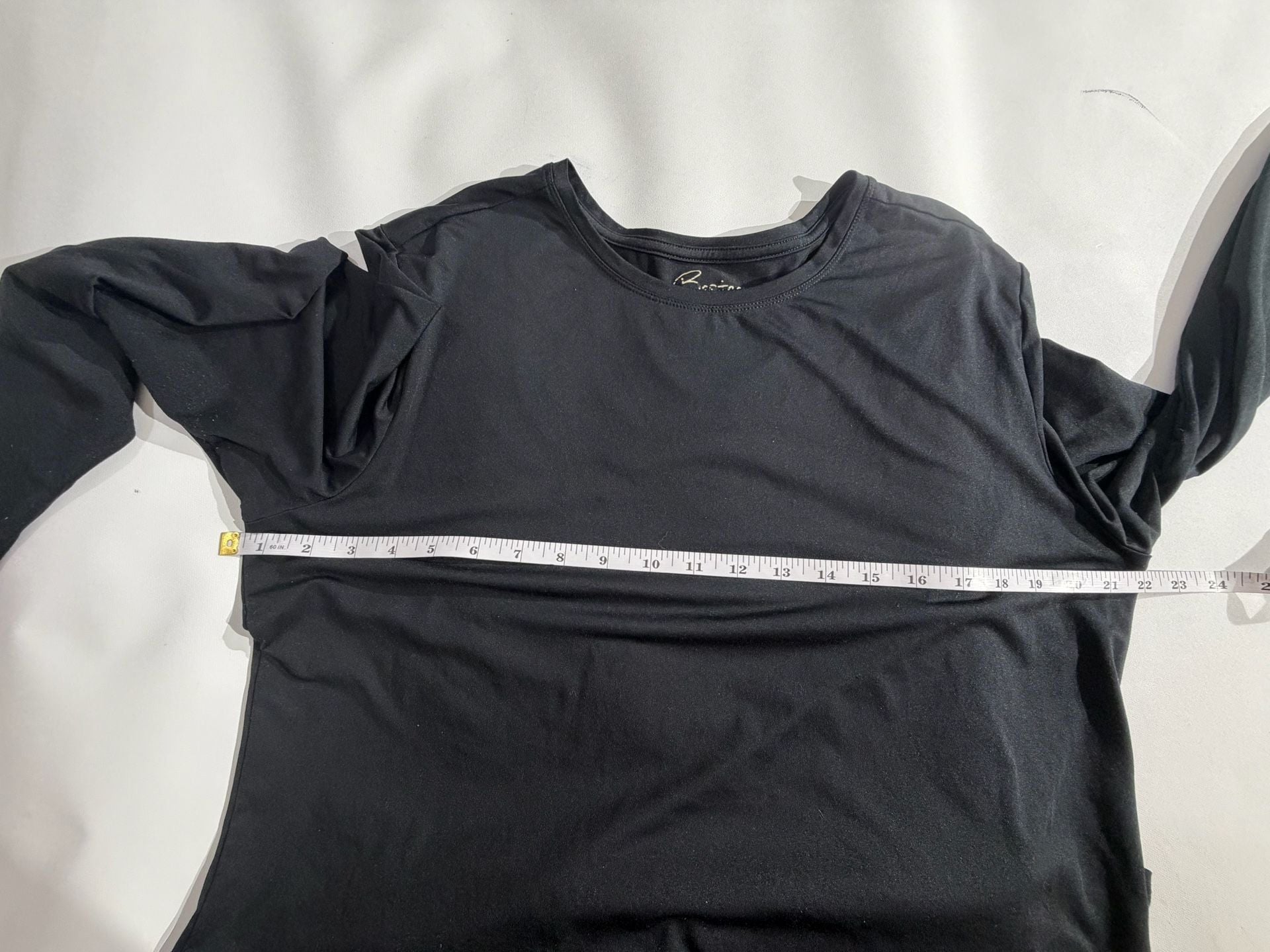 Maevn Bestee Black Long Sleeve Underscrub Shirt Size XL 5