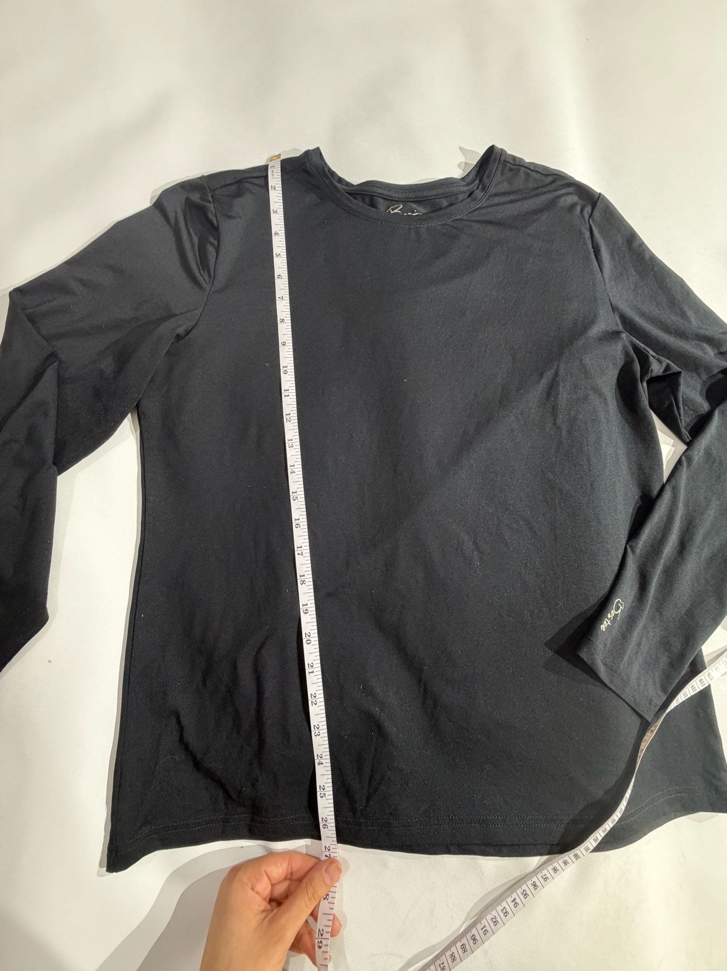 Maevn Bestee Black Long Sleeve Underscrub Shirt Size XL 4
