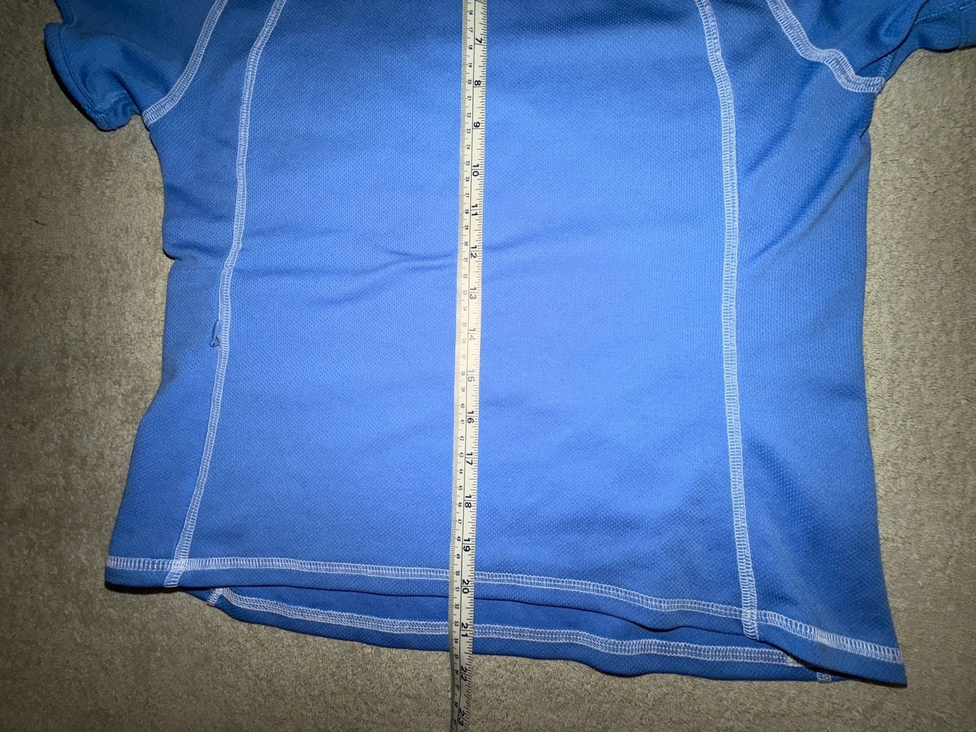 L.L. Bean T-Shirt Size M Blue Athletic Short Sleeve 6