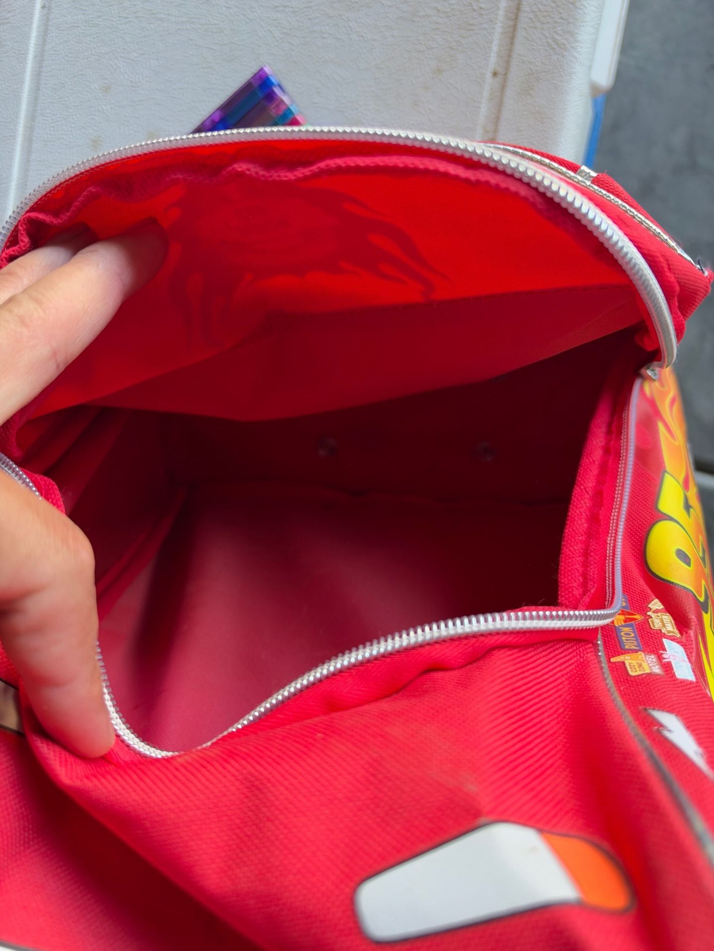 Disney Pixar Cars Lightning McQueen Rolling Backpack 5