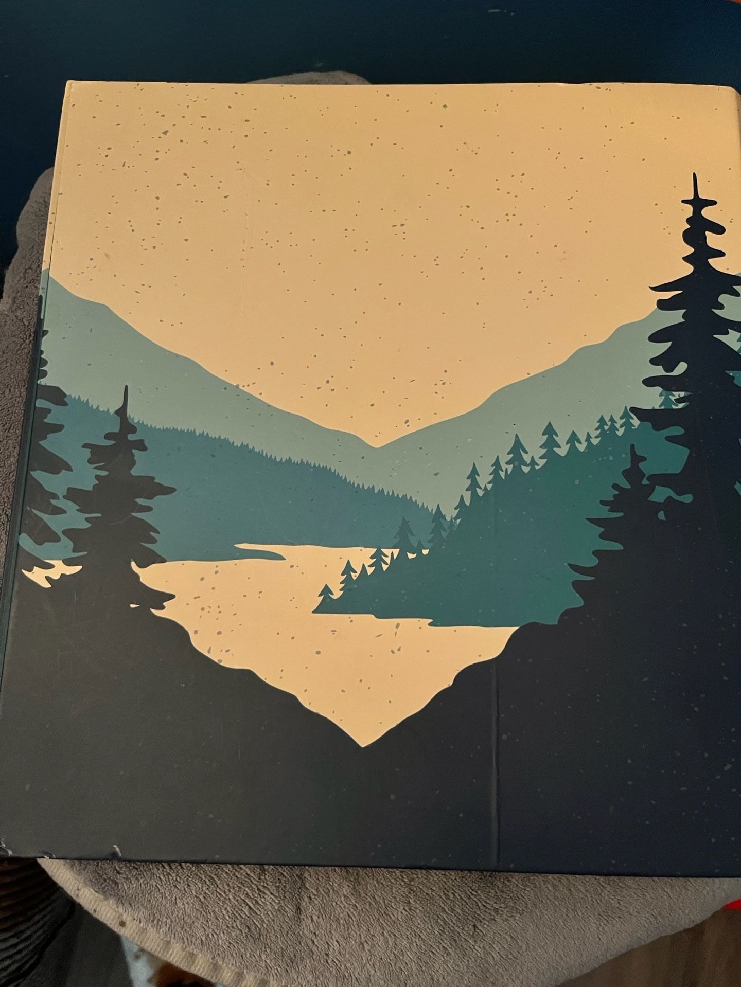 Pen + Gear Fashion Binder 1.5 Inch Mountain Landscape 2