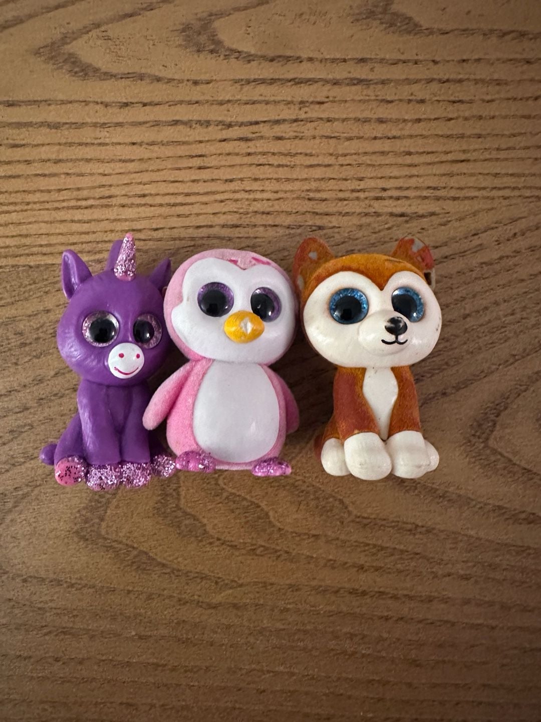 Ty Beanie Boos Fluffables Figurines Lot Of 3 Animals 1