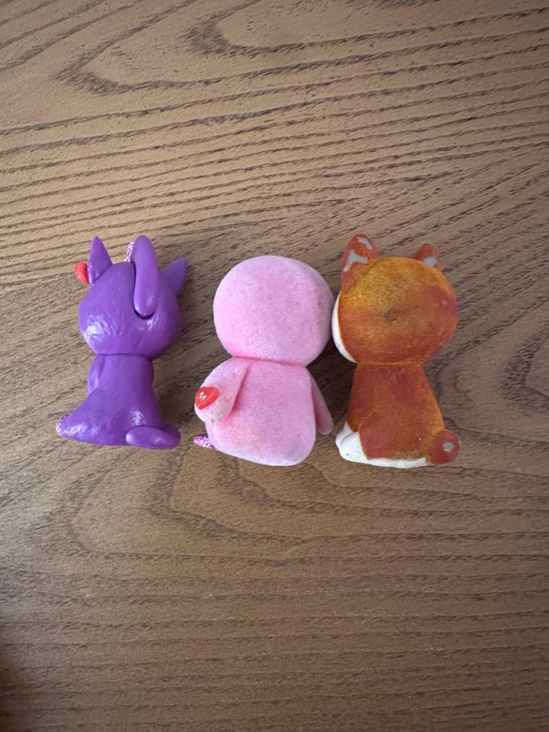 Ty Beanie Boos Fluffables Figurines Lot Of 3 Animals 3
