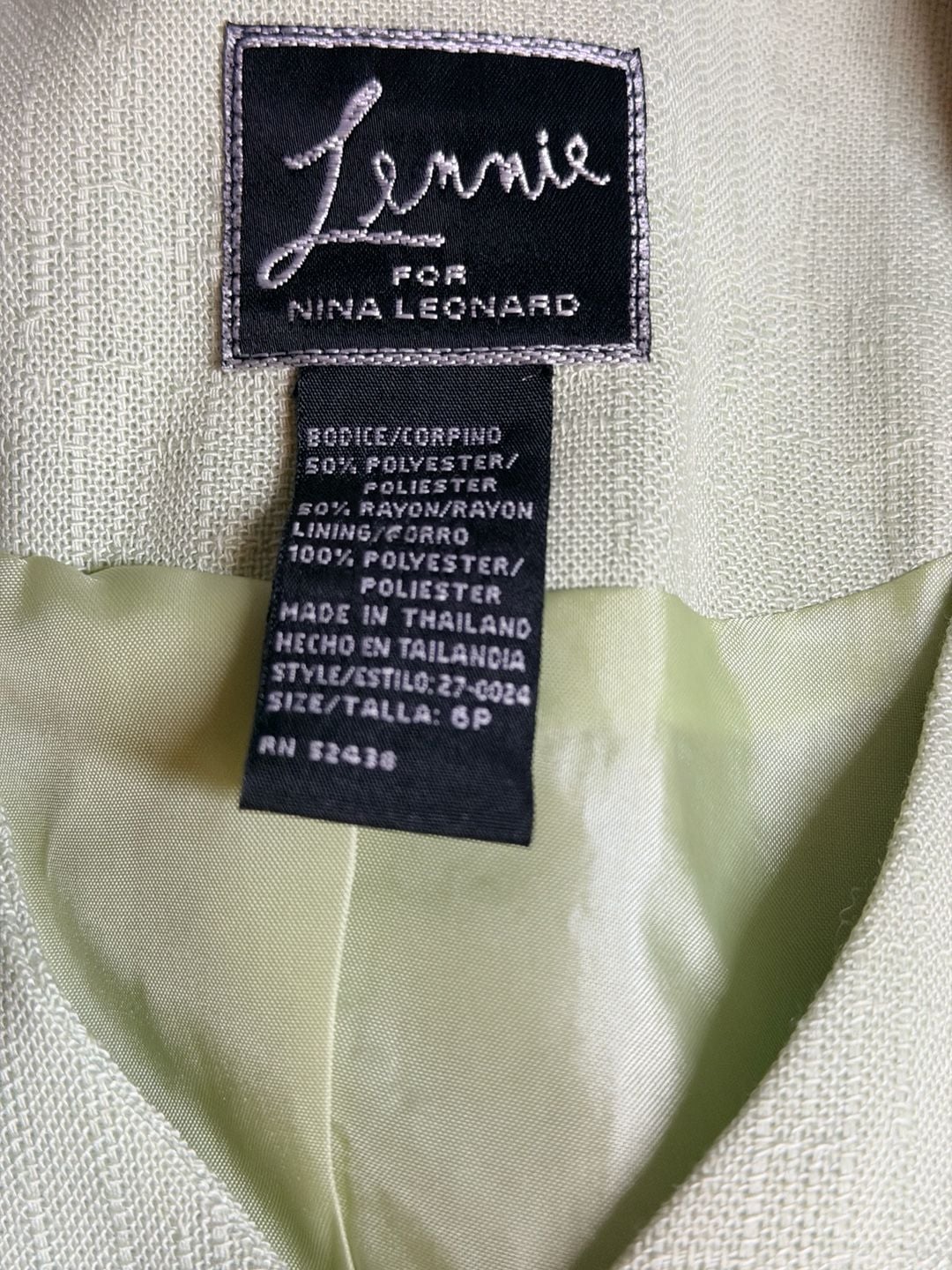 Lennie for Nina Leonard Vintage Skirt Suit Set 2