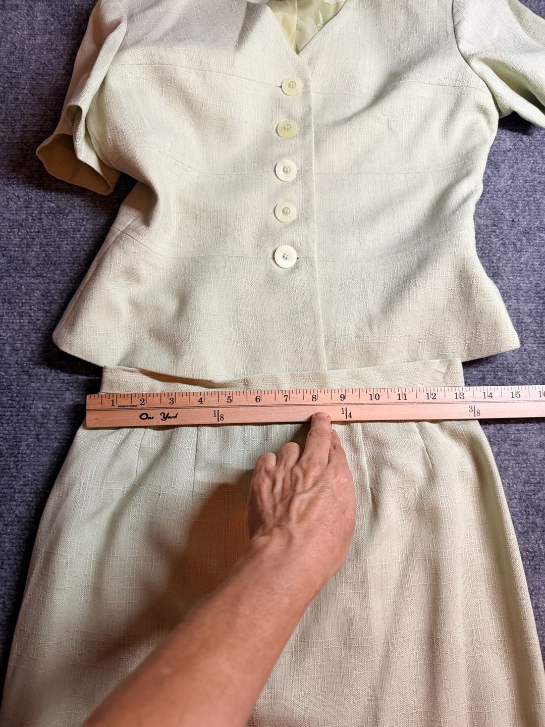 Lennie for Nina Leonard Vintage Skirt Suit Set 8