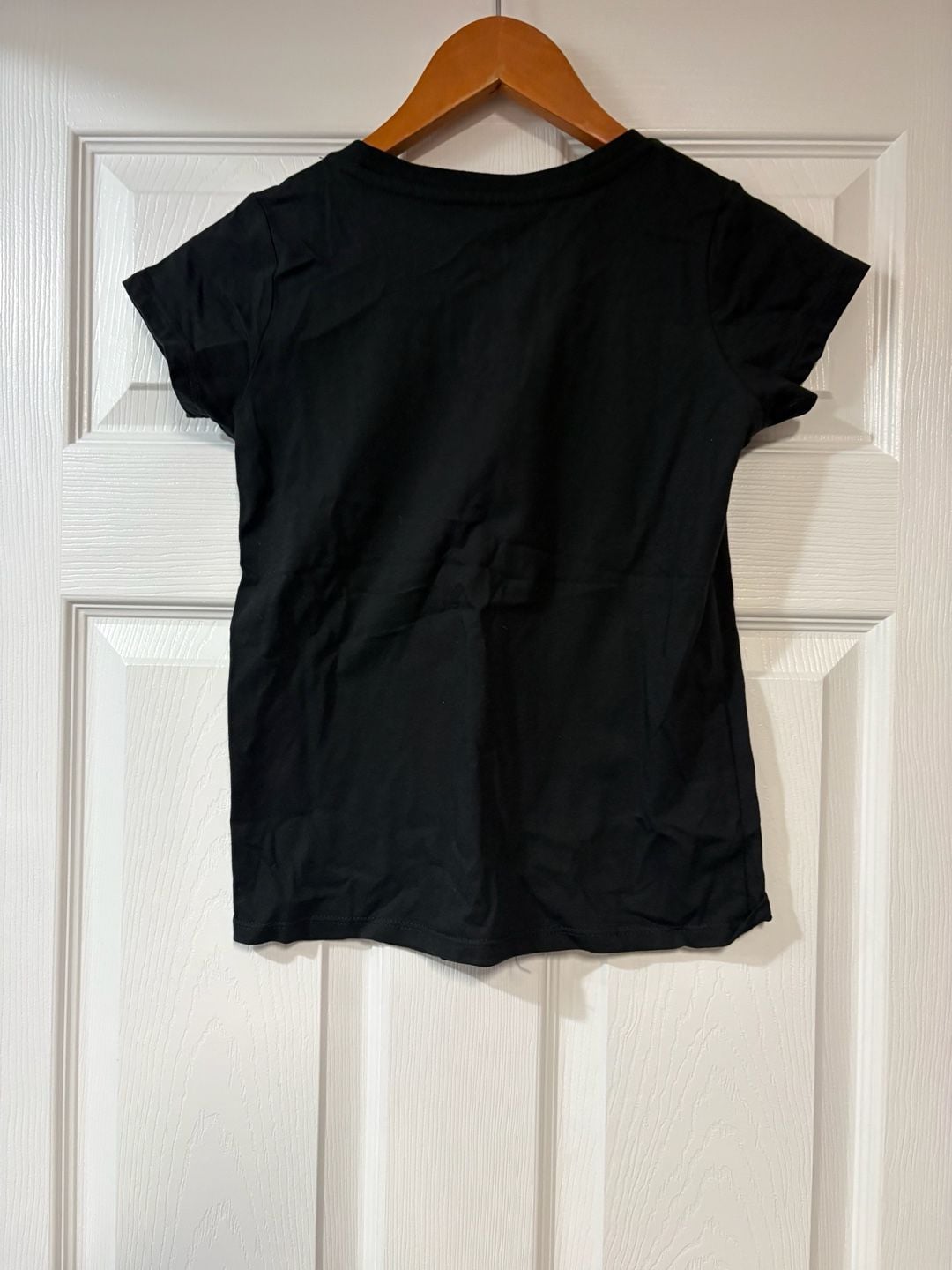 Wednesday Addams On Wednesdays We Wear Black T-Shirt Size LG (10/12) 5