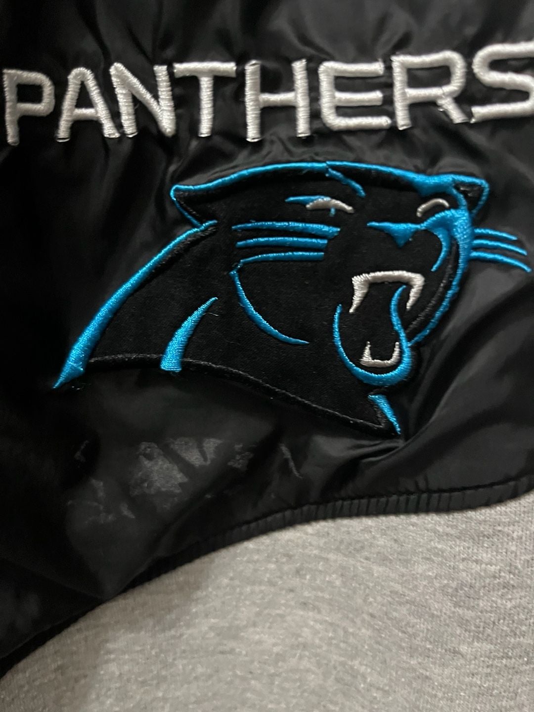 Carolina Panthers Full Zip Hoodie Jacket 3