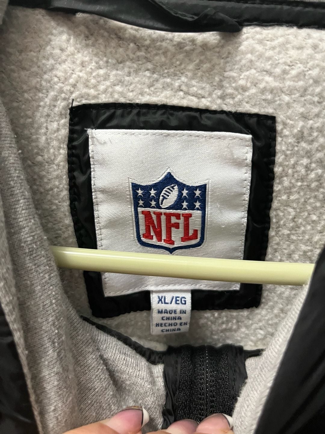 Carolina Panthers Full Zip Hoodie Jacket 6