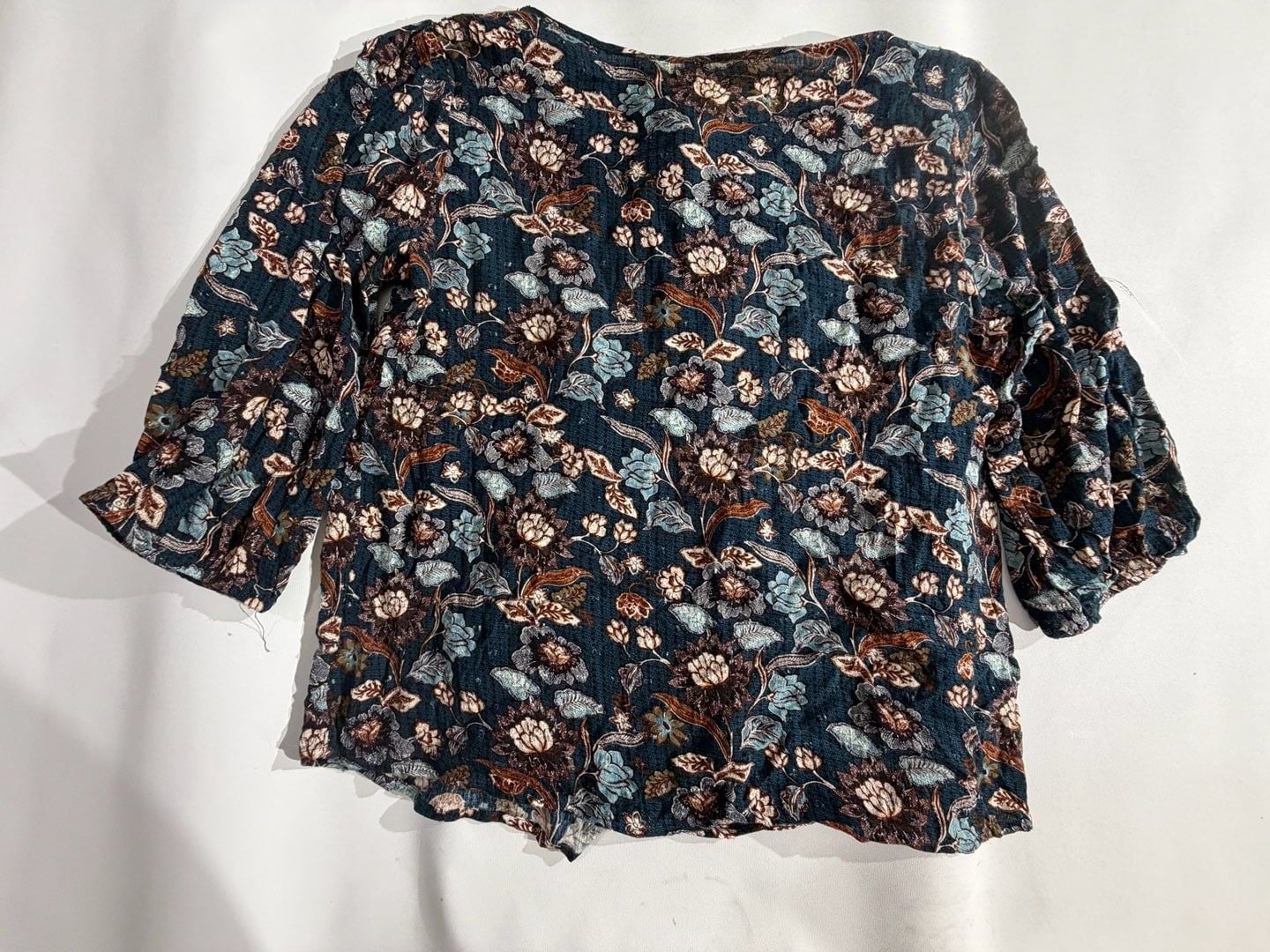 Papermoon Floral Long Sleeve Blouse Size S 2