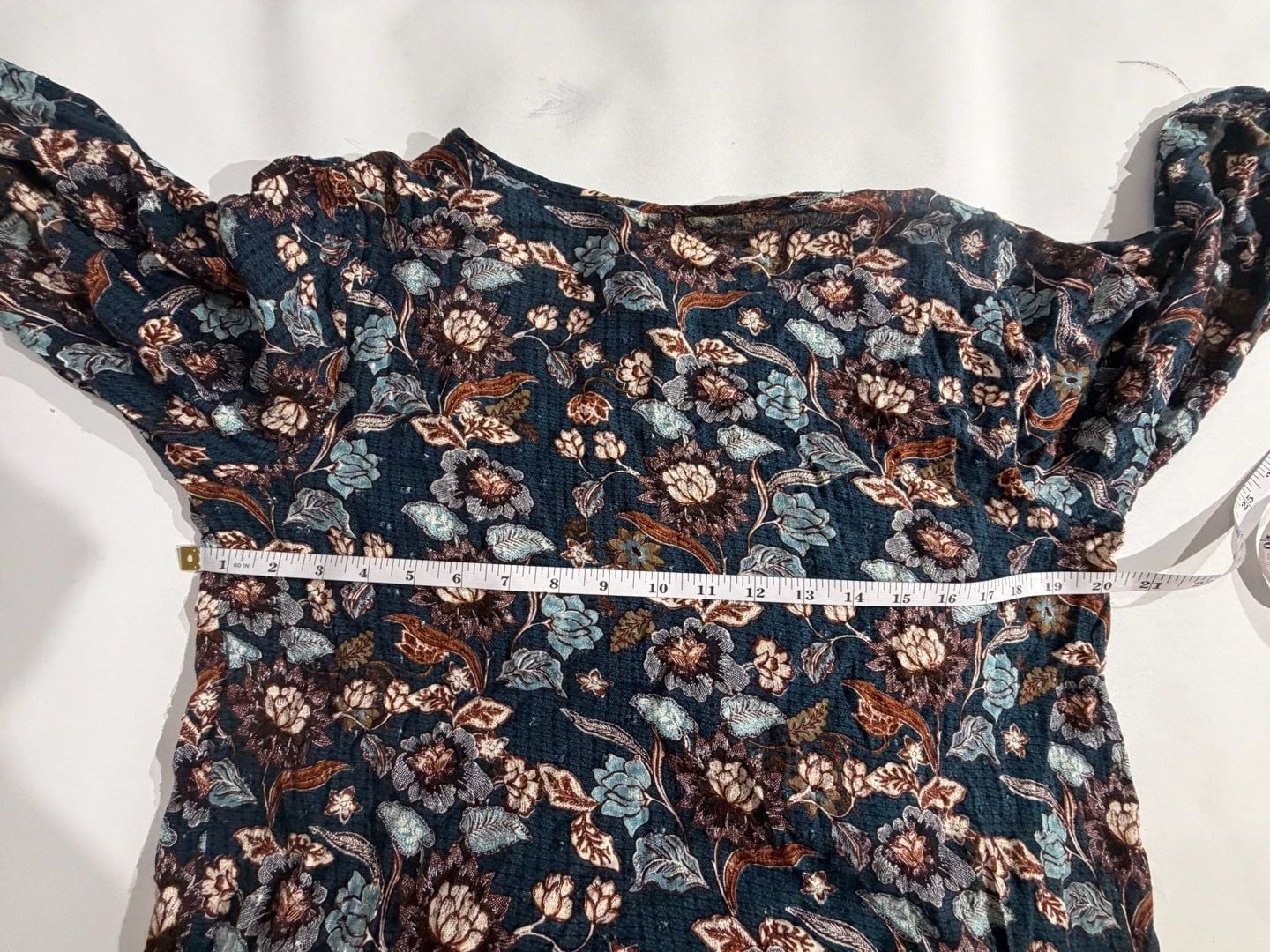 Papermoon Floral Long Sleeve Blouse Size S 4
