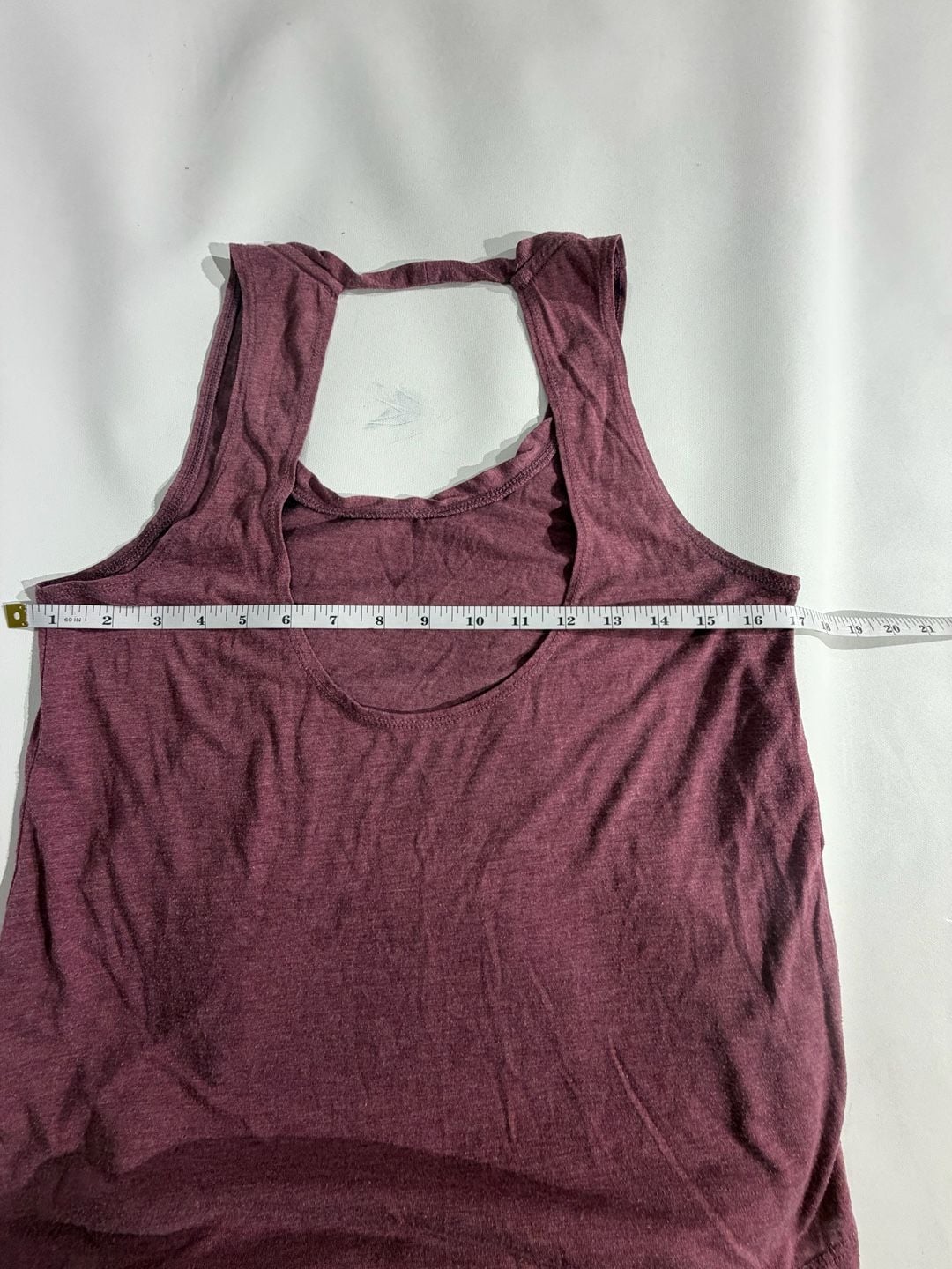 Nike Dri-Fit Purple Heathered Keyhole Back Tank Top Womens Size S 7