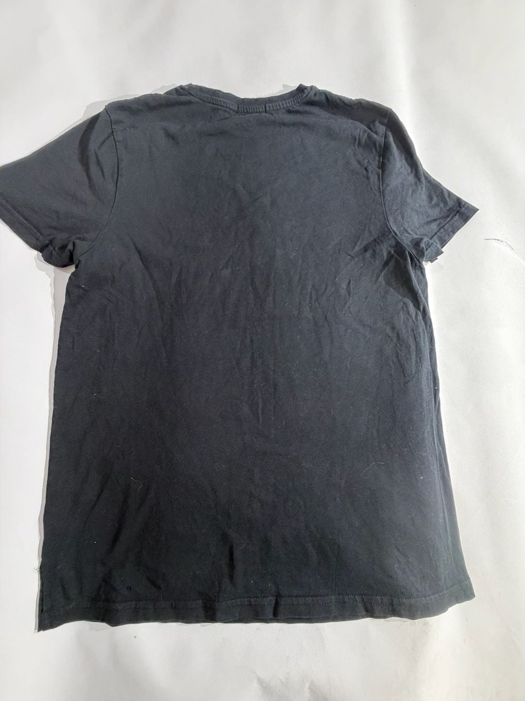 PrettyLittleThing Black Script Logo Short Sleeve T-Shirt Size S 7