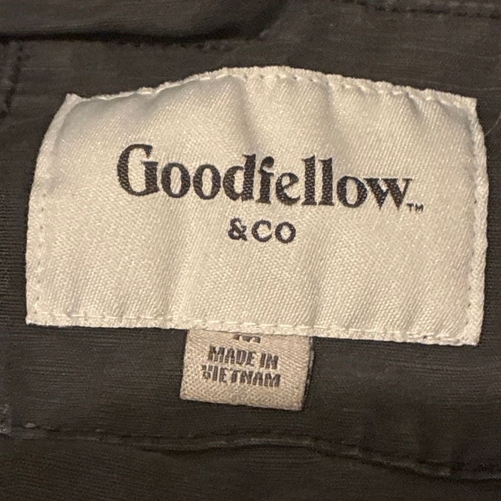 Goodfellow & Co Bomber Jacket Size M Gray Full Zip Cotton 3